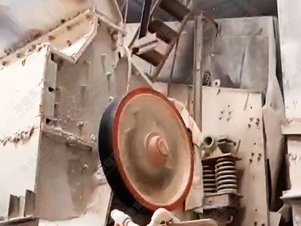 機制砂設備生產現(xiàn)場